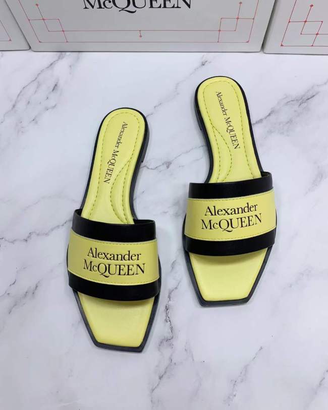 Alexander McQueen Slipper men Shoes 0021（2021）