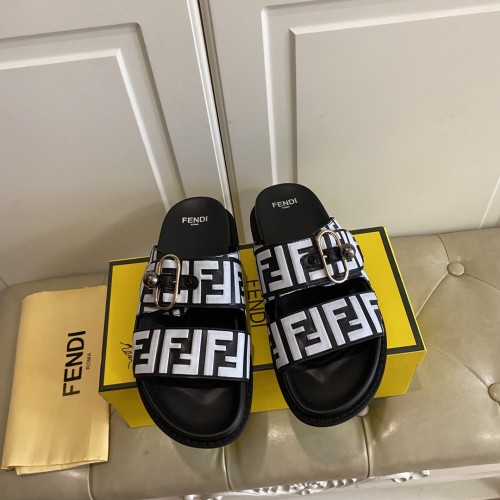 Fendi Slippers Men Shoes 001（2021）