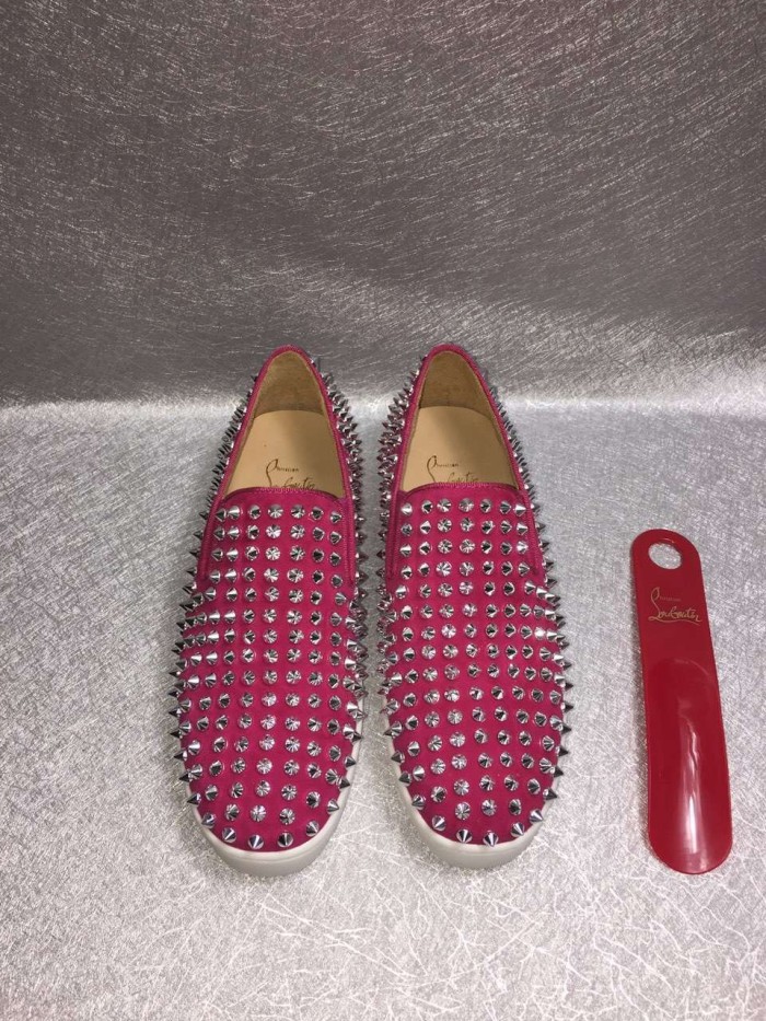 Super High End Christian Louboutin Flat Sneaker Low Top(With Receipt) - 0110