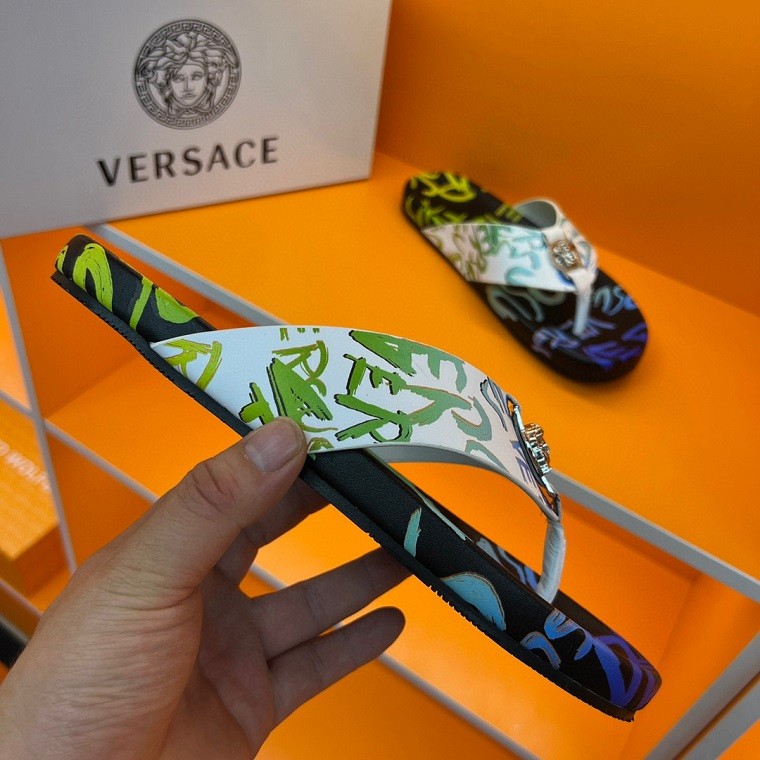 Versace Slippers Men Shoes 0020（2022）