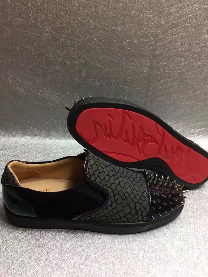 Super High End Christian Louboutin Flat Sneaker Low Top(With Receipt) - 0128