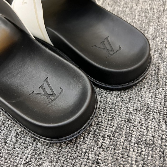 LV Slippers Men Shoes 0015（2022）