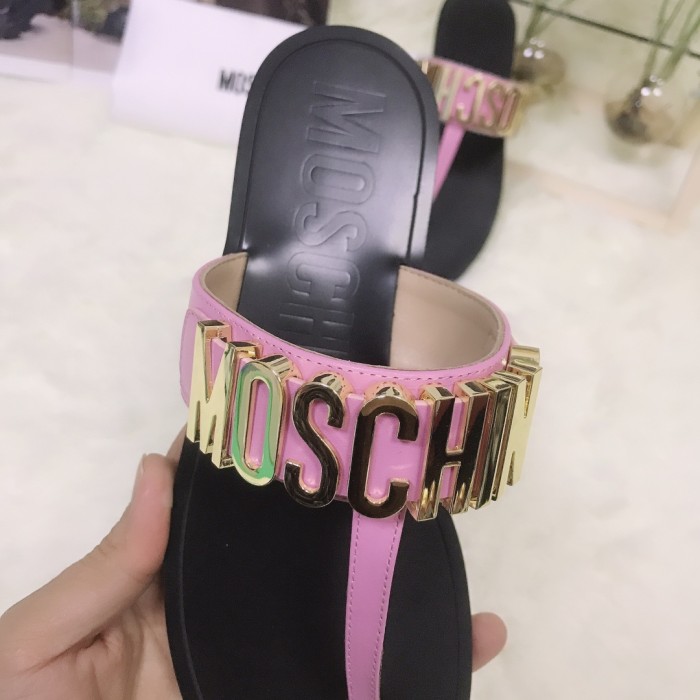 MOSCHINO Slipper Women Shoes 0012（2021）