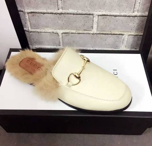 Gucci Hairy slippers 0017