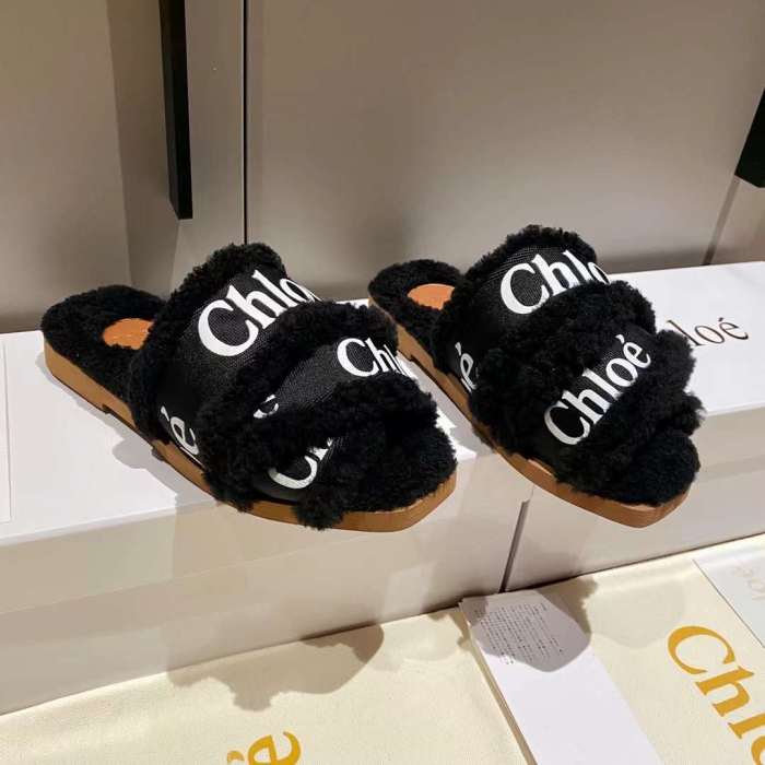 Dior Hairy slippers 009（2021）