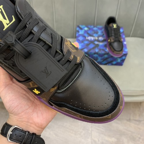 LV Single shoes Men Shoes 0036 (2021）