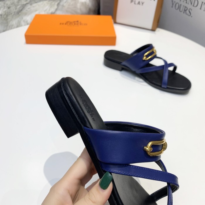 Hermes Slipper Women Shoes 0055（2021）
