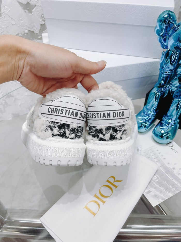 Dior Hairy slippers Women Shoes 003 (2021)