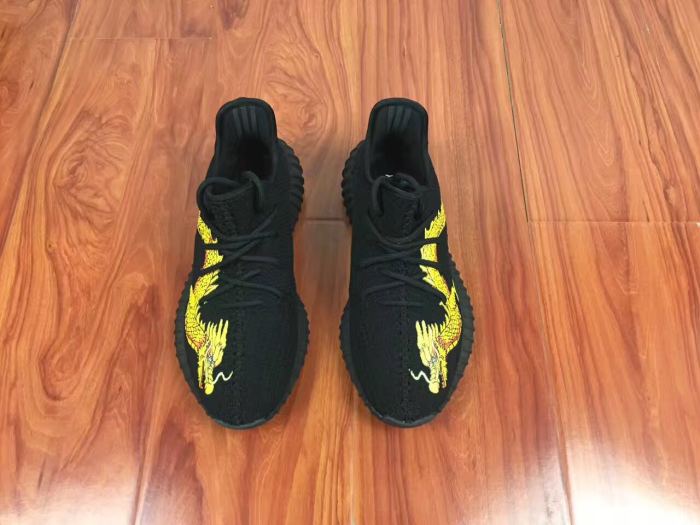 Authentic Adidas Yeezy 350 Boost V2 Gold Dragon