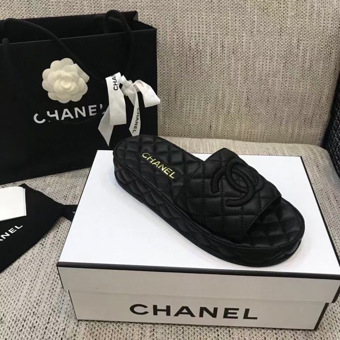 Chanel Slipper Women Shoes 0028（2021）