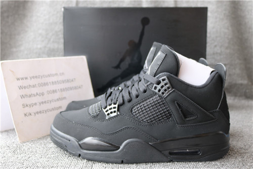 Authentic Air Jordan 4 Black Cat