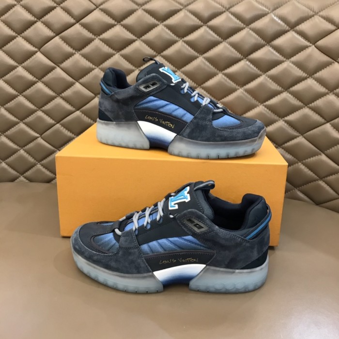 LV Single shoes Men Shoes 0042 (2021）