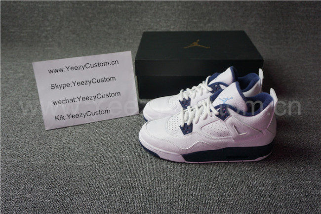 Authentic Air Jordan 4 Columbia GS