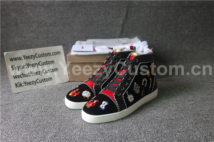 Super High End Christian Louboutin Flat Sneaker High Top(With Receipt) - 0052