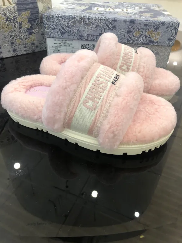 Dior Hairy slippers 006（2021）