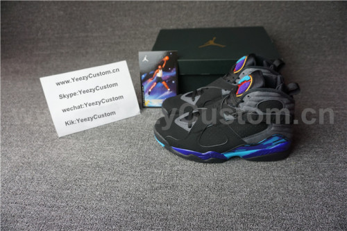 Authentic Air Jordan 8 Aqual