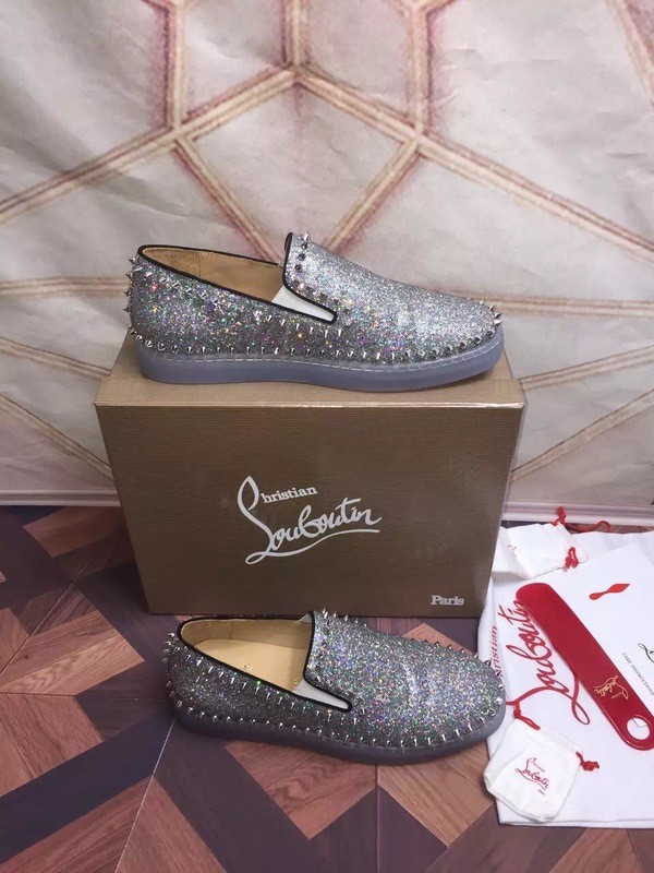 Super High End Christian Louboutin Flat Sneaker Low Top(With Receipt) - 0026
