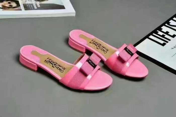 Ferragamo Slipper Women Shoes 002