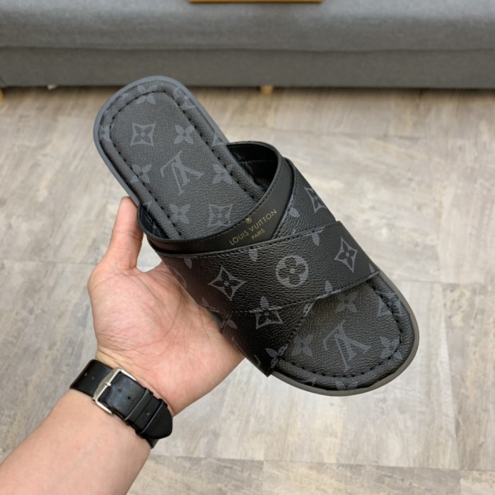 LV Slipper men Shoes 0071（2021）