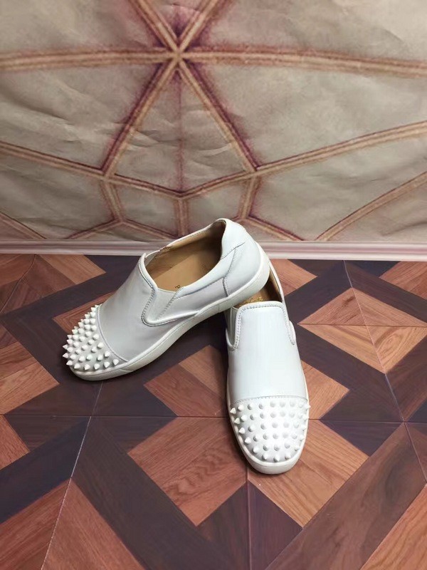 Super High End Christian Louboutin Flat Sneaker Low Top(With Receipt) - 0025