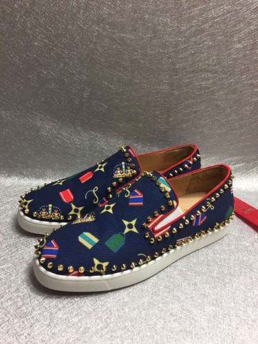 Super High End Christian Louboutin Flat Sneaker Low Top(With Receipt) - 0107