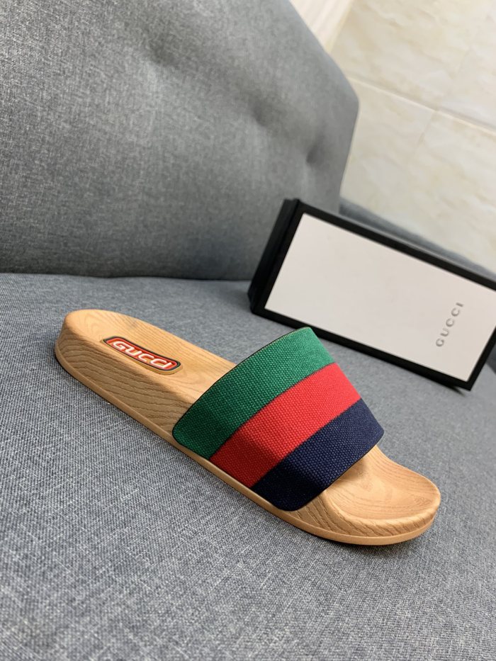 Gucci Slipper men Shoes 008（2021)