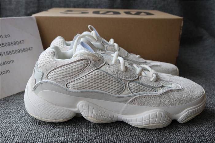 Authentic Adidas Yeezy Boost 500 Bone White Men Shoes