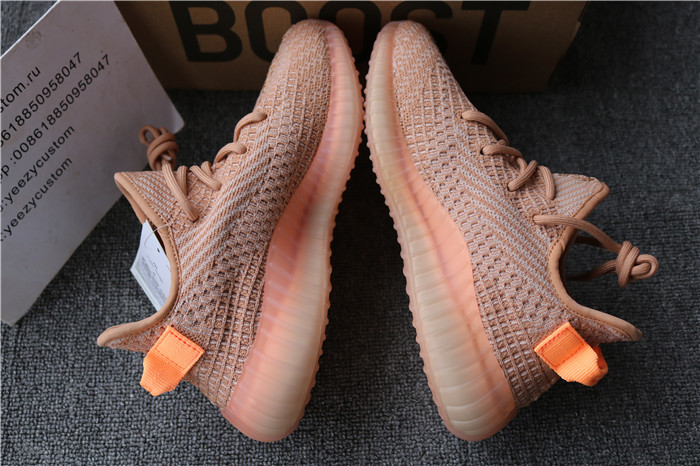 Authentic Adidas Yeezy 350 V2 Clay Men Shoes