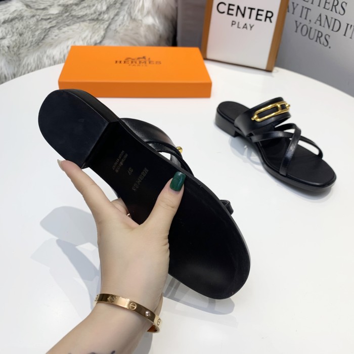 Hermes Slipper Women Shoes 0056（2021）