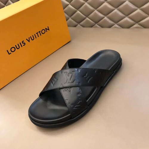 LV Slipper men Shoes 0028（2021）