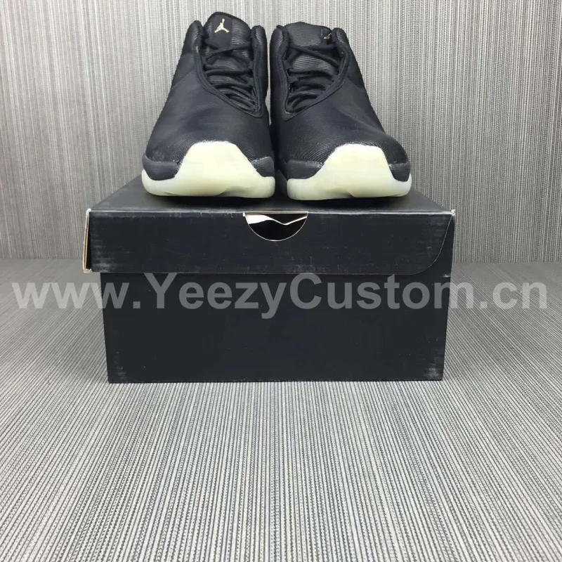 Authentic Nike Air Jordan Future Black Clear 3M Reflective Glow