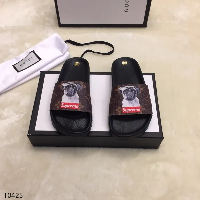 LV Slippers  Kid Shoes 001 (2020)