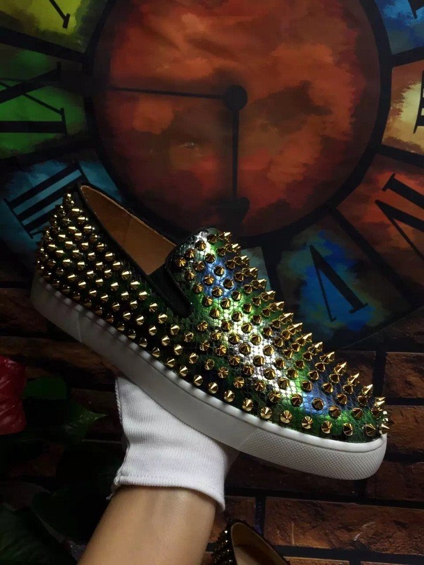 Super High End Christian Louboutin Flat Sneaker Low Top(With Receipt) - 0049