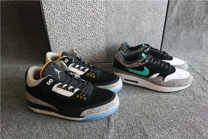 Authentic Air Max X Air Jordan 3 Atmos Pack