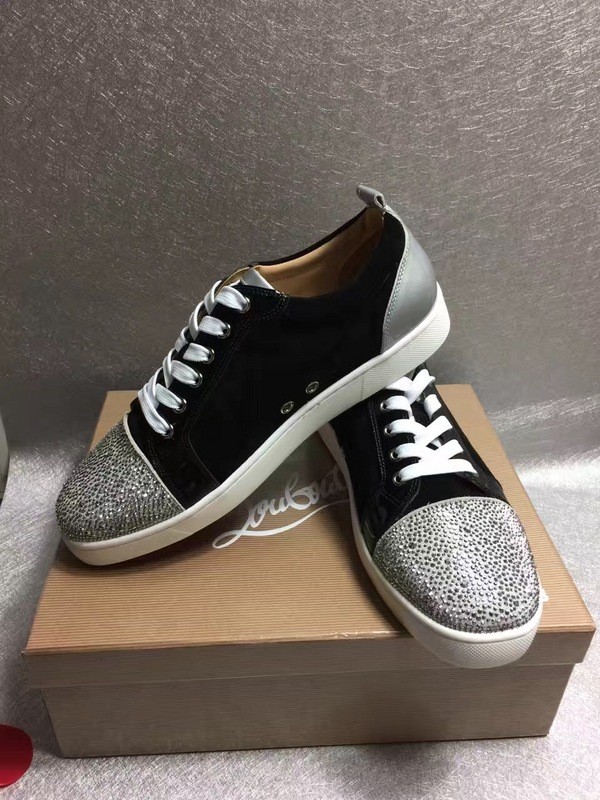 Super High End Christian Louboutin Flat Sneaker Low Top(With Receipt) - 0009