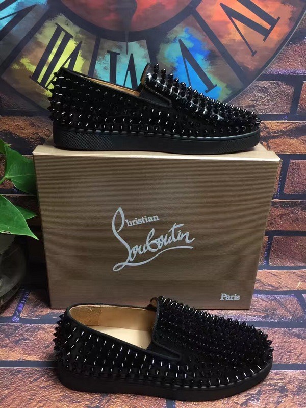 Super High End Christian Louboutin Flat Sneaker Low Top(With Receipt) - 0087