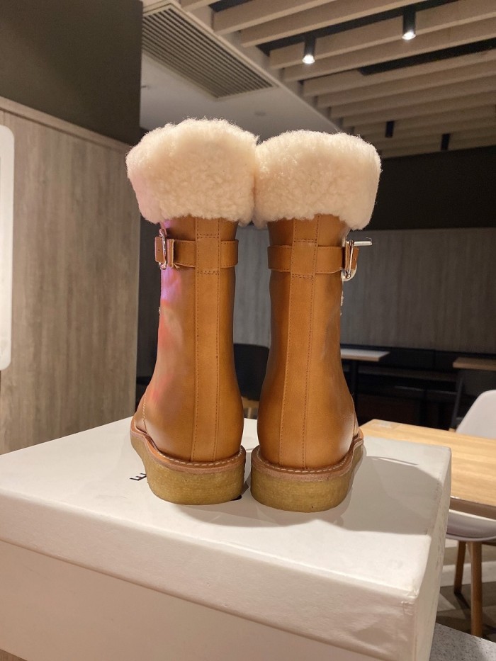 Celine Hairy slippers Women Shoes 002（2021）