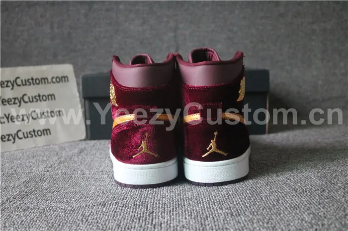 Authentic Air Jordan 1 Retro GS Velet