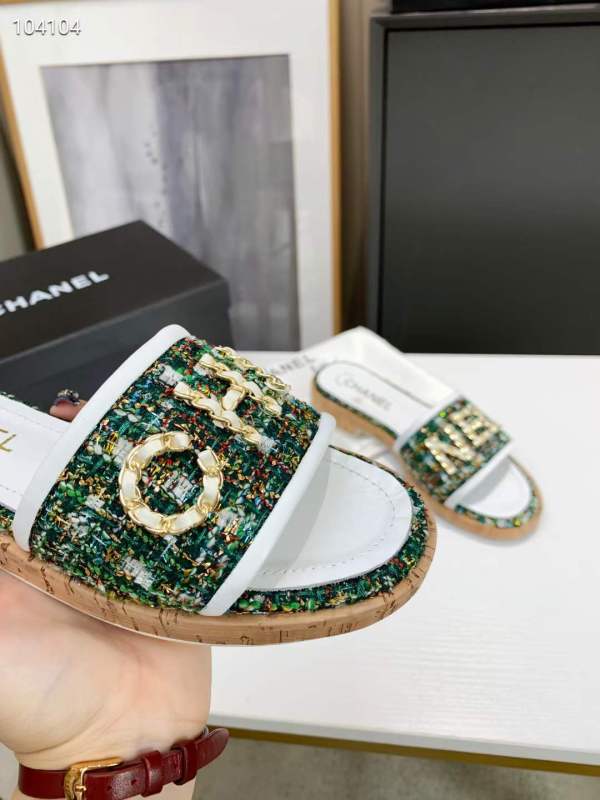 Chanel Slipper Women Shoes 0043（2021）