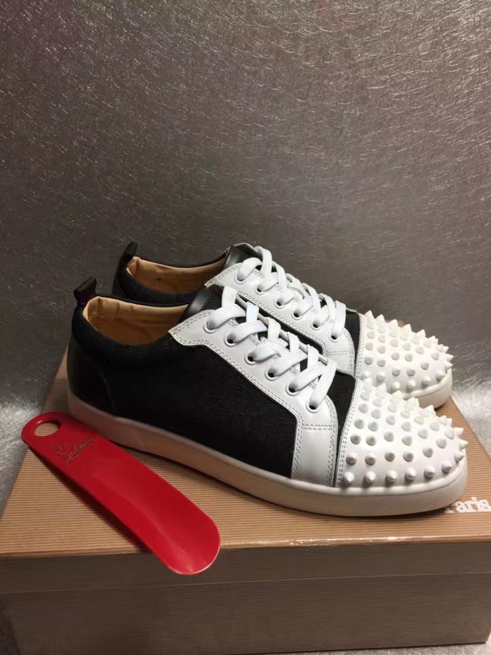 Super High End Christian Louboutin Flat Sneaker Low Top(With Receipt) - 0114