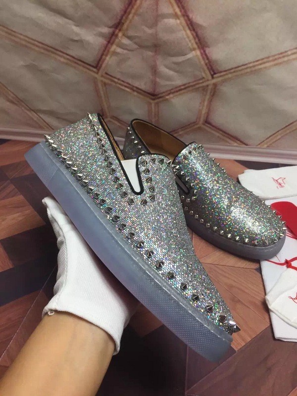 Super High End Christian Louboutin Flat Sneaker Low Top(With Receipt) - 0026