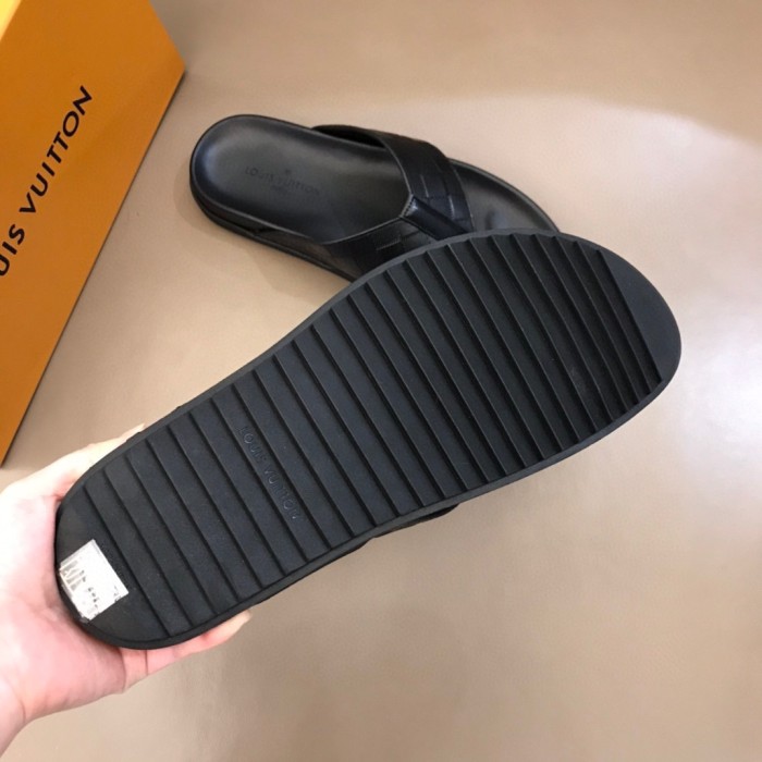 LV Slipper men Shoes 0019（2021）