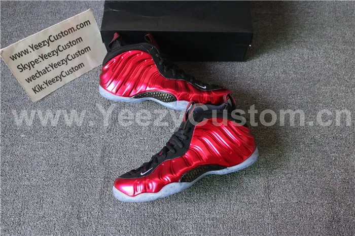 Authentic Air Foamposite Metallic Red  2017