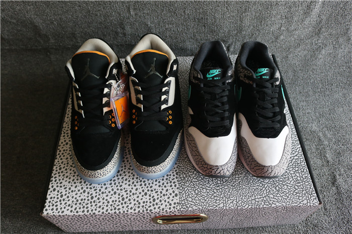 Authentic Air Max X Air Jordan 3 Atmos Pack