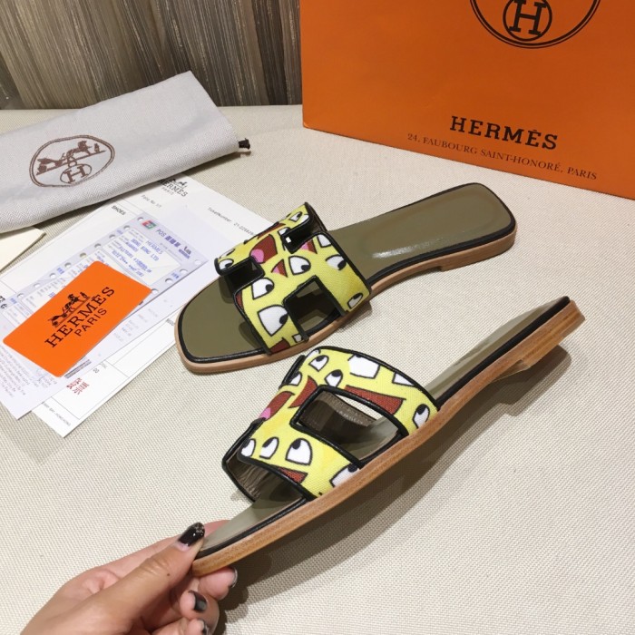 Hermes Slipper Women Shoes 0050（2021）