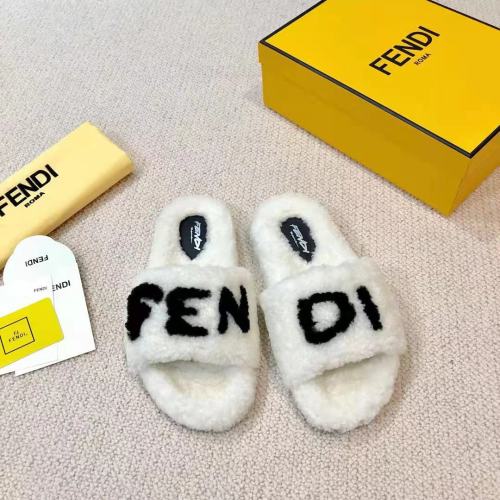 Fendi Hairy slippers 001（2021）