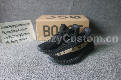 AuthenticAdidas Yeezy Boost 350 V2 Black Green GS