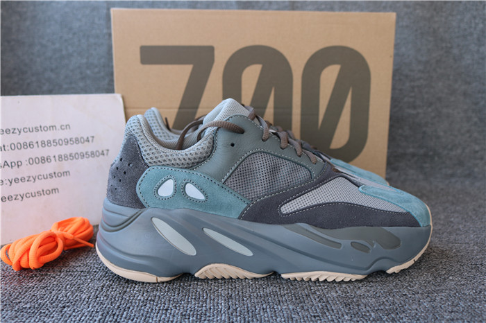 Authentic Adidas Yeezy Boost 700 Real Blue Men Shoes