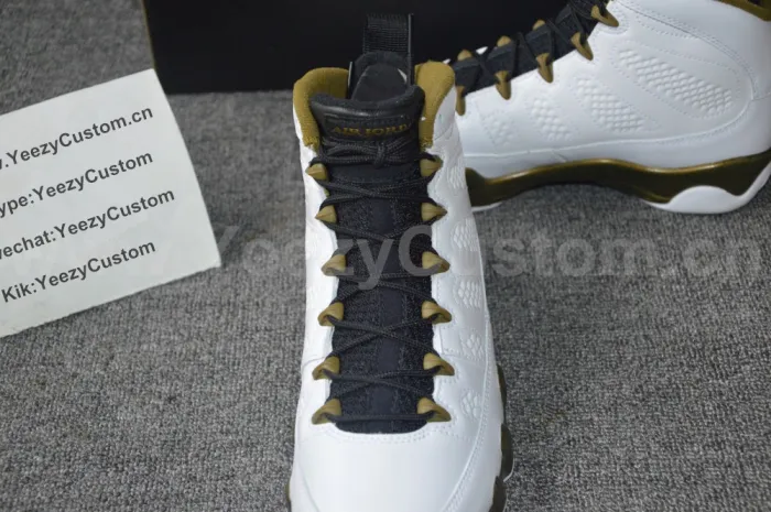 Authentic Air Jordan 9 Copper Statue