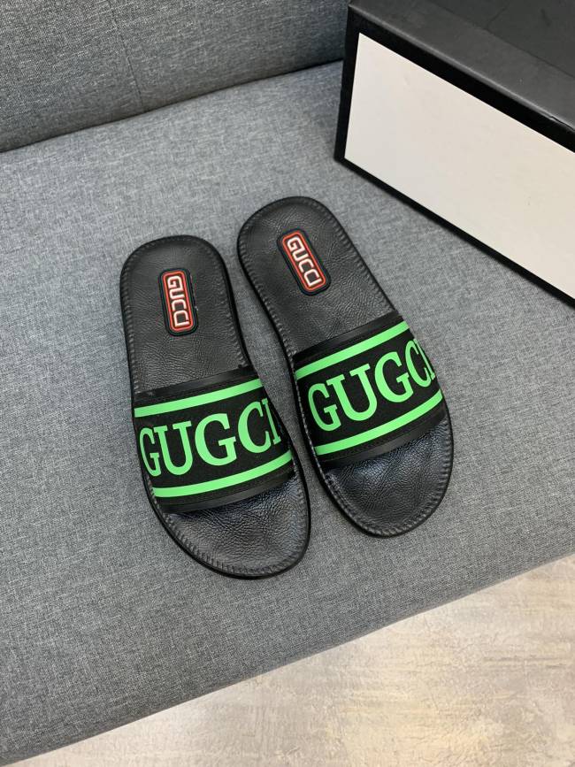 Gucci Slipper men Shoes 007（2021)